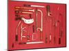 A Selection of Medical Equipment-null-Mounted Giclee Print