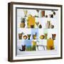 A Selection of Non-Alcoholic Cocktails-Diana Miller-Framed Photographic Print
