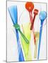 A Selection of Plastic Ice Cream Spoons-Marc O^ Finley-Mounted Photographic Print