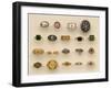 A Selection of Renaissance Style, Napoleonic, Late Georgian and Victorian Rings-null-Framed Giclee Print