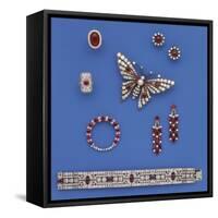 A Selection of Ruby and Diamond Jewellery-null-Framed Stretched Canvas