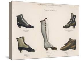 A Selection of Victorian Shoes and Boots for Men and Women-null-Stretched Canvas