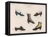 A Selection of Victorian Shoes and Boots for Men and Women-null-Framed Stretched Canvas