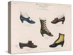 A Selection of Victorian Shoes and Boots for Men and Women-null-Stretched Canvas