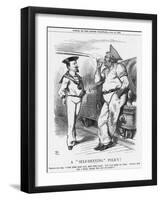 A Self-Denying Policy!, 1882-Joseph Swain-Framed Giclee Print