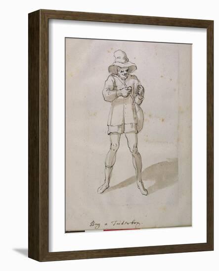 A Seller of Tinder Boxes-Inigo Jones-Framed Giclee Print