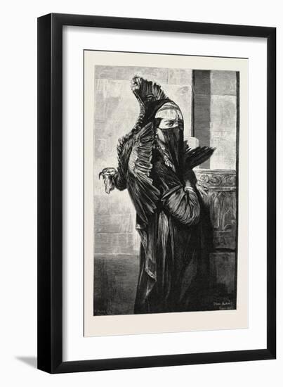 A Seller of Turkeys, Egypt, 1879-null-Framed Giclee Print