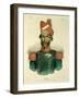 A Sepoy: an Indian Soldier in the French Battalion at Pondicherry-Jacques Francois Gauderique Llanta-Framed Giclee Print