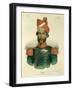 A Sepoy: an Indian Soldier in the French Battalion at Pondicherry-Jacques Francois Gauderique Llanta-Framed Giclee Print