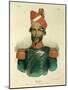 A Sepoy: an Indian Soldier in the French Battalion at Pondicherry-Jacques Francois Gauderique Llanta-Mounted Giclee Print