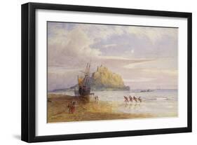 A September Evening, St Michael's Mount, Cornwall-John Mogford-Framed Giclee Print