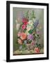 A September Floral Arrangement-Albert Williams-Framed Giclee Print