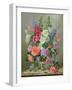 A September Floral Arrangement-Albert Williams-Framed Giclee Print