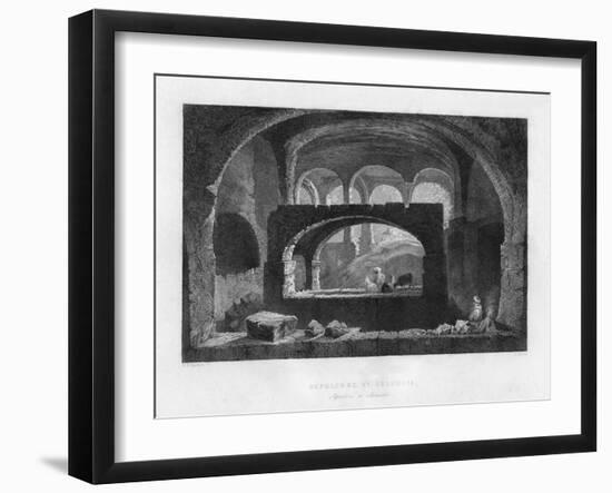 A Sepulchre at Seleucia, Mesopotamia (Iraq/Ira), 1841-T Dixon-Framed Giclee Print