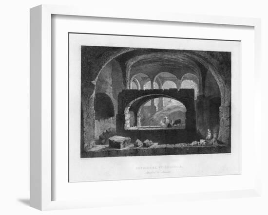 A Sepulchre at Seleucia, Mesopotamia (Iraq/Ira), 1841-T Dixon-Framed Giclee Print