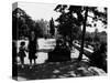 A Serbian Mother Strolling Hand in Hand with Her Daughter, Belgrade-null-Stretched Canvas