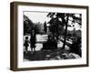 A Serbian Mother Strolling Hand in Hand with Her Daughter, Belgrade-null-Framed Photographic Print