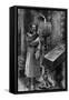 A Serbian Soldier Invoking His Saints before Going to War-Arthur Garratt-Framed Stretched Canvas