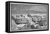 A Serious Nip, Pub. London 1886-J. Steeple Davis-Framed Stretched Canvas