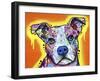 A Serious Pit-Dean Russo-Framed Giclee Print