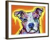 A Serious Pit-Dean Russo-Framed Giclee Print