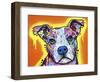 A Serious Pit-Dean Russo-Framed Giclee Print