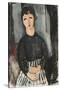 A Servant in a Striped Apron, 1916-Amedeo Modigliani-Stretched Canvas