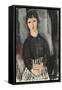 A Servant in a Striped Apron, 1916-Amedeo Modigliani-Framed Stretched Canvas
