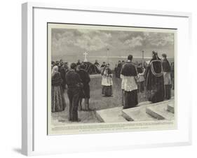 A Service for the Drowned at Notre Dame D'Afrique, Algiers-Henry Marriott Paget-Framed Giclee Print