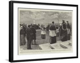 A Service for the Drowned at Notre Dame D'Afrique, Algiers-Henry Marriott Paget-Framed Giclee Print