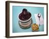 A Serving of Acai Smoothie in a Rio De Janeiro Cafe.-Jon Hicks-Framed Photographic Print