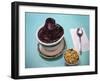 A Serving of Acai Smoothie in a Rio De Janeiro Cafe.-Jon Hicks-Framed Photographic Print