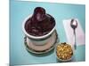 A Serving of Acai Smoothie in a Rio De Janeiro Cafe.-Jon Hicks-Mounted Photographic Print