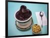 A Serving of Acai Smoothie in a Rio De Janeiro Cafe.-Jon Hicks-Framed Photographic Print