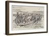 A Set of Lancers on Mule-Back in Beluchistan, India-Alfred Chantrey Corbould-Framed Giclee Print