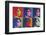 A Set of Six Self-Portraits, c.1967-Andy Warhol-Framed Giclee Print