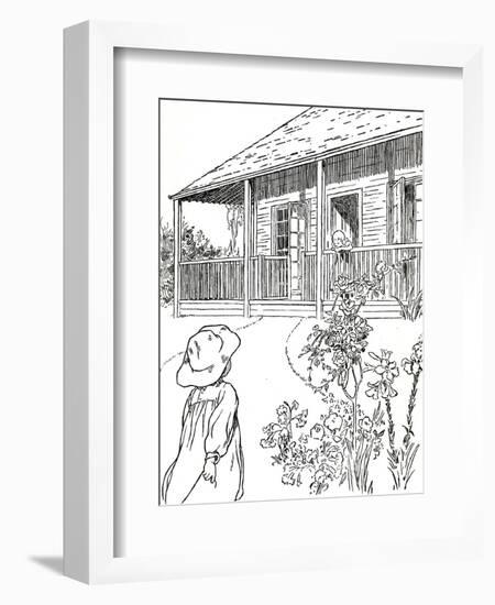 'A Settler's Home', 1912-Charles Robinson-Framed Giclee Print