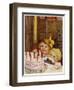 A Seven-Year Old Child's Cake-null-Framed Art Print