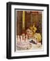 A Seven-Year Old Child's Cake-null-Framed Art Print