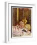 A Seven-Year Old Child's Cake-null-Framed Art Print