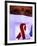 A Sex Worker Looks on During an Aids Awareness Rally on World Aids Day-null-Framed Photographic Print