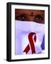 A Sex Worker Looks on During an Aids Awareness Rally on World Aids Day-null-Framed Photographic Print