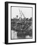 A Shaduf on the Nile, Egypt, C1890-G Lekegian-Framed Photographic Print