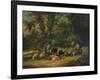 A Shady Corner, 1840-William Shayer-Framed Giclee Print