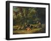 A Shady Corner, 1840-William Shayer-Framed Giclee Print