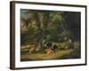 A Shady Corner, 1840-William Shayer-Framed Giclee Print