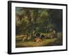 A Shady Corner, 1840-William Shayer-Framed Giclee Print