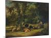 A Shady Corner, 1840-William Shayer-Mounted Giclee Print