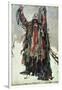 A Shaman, Sketch for "Yermak Conquers Siberia," 1893-Vasilii Ivanovich Surikov-Framed Giclee Print