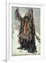 A Shaman, Sketch for "Yermak Conquers Siberia," 1893-Vasilii Ivanovich Surikov-Framed Giclee Print